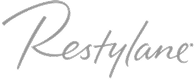 Restylane brand logo in stylized text